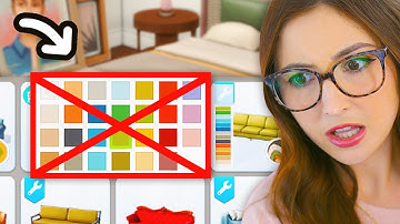 i built a house using ONLY default colors in sims 4