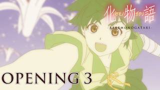 Bakemonogatari | Opening 3 - ambivalent world | 4K Creditless