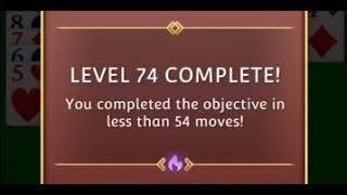 Level 74 TRAVEL TO KENYA Tripledot Solitaire Journey