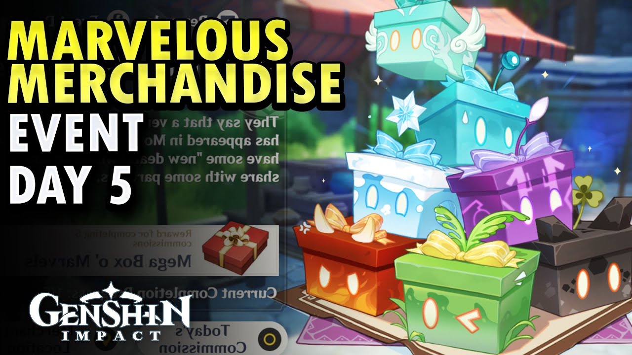 Marvelous Merchandise Event Day 5 | Genshin Impact