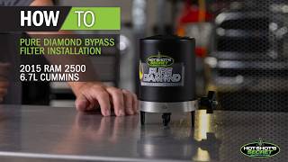 How To Install Pure Diamond Bypass Oil Filter On RAM 6.7L Cummins