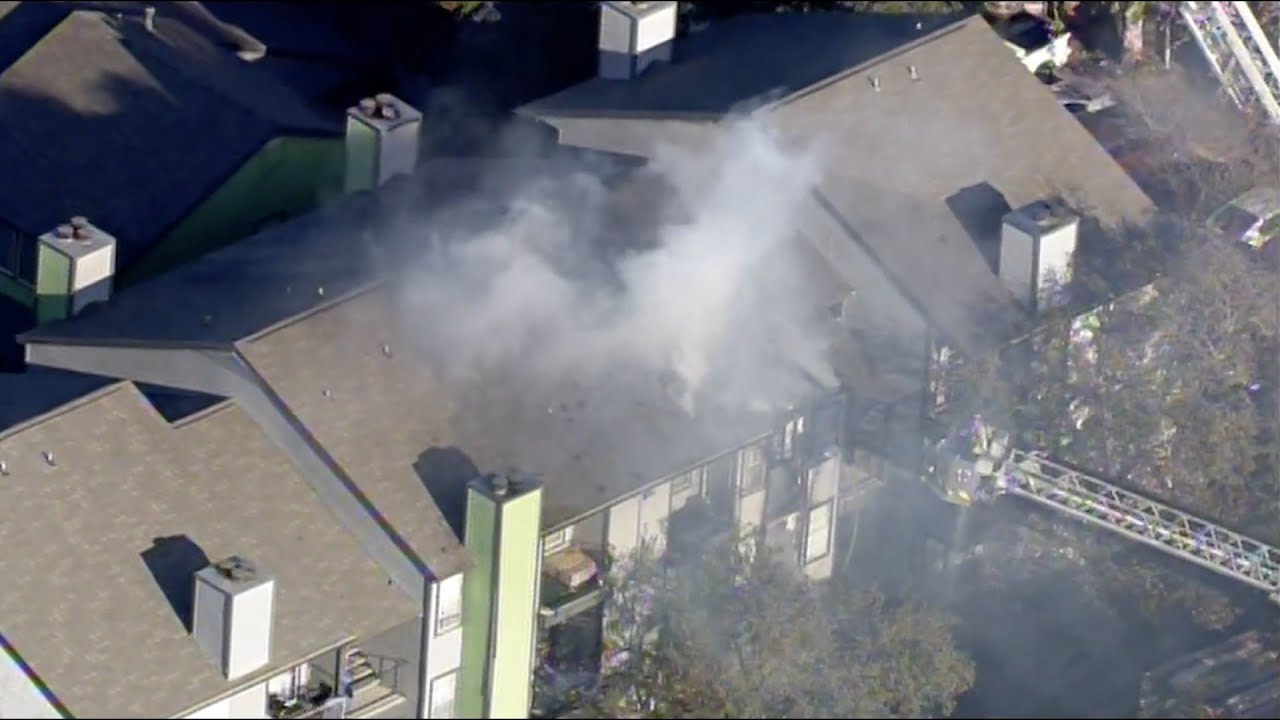 Several residents displaced after North Side apartment fire - YouTube