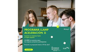 Video promocional Llamp3i entidades