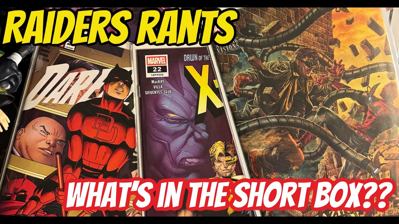 What's in the Short Box?? Pull List Marvel Reviews Featuring @thecomicraider