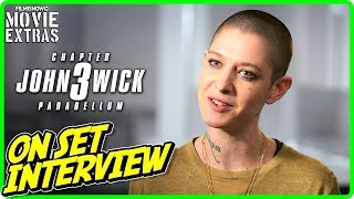 JOHN WICK 3: PARABELLUM | Asia Kate Dillon "The Adjudicator" On-set Interview