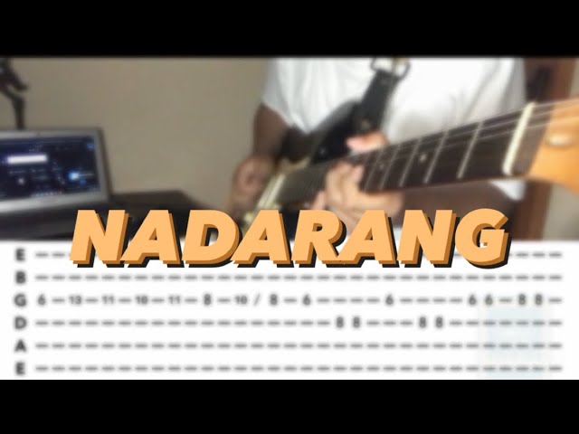 Nadarang - Shanti Dope[Guitar Cover] With Tabs | EdrianYT