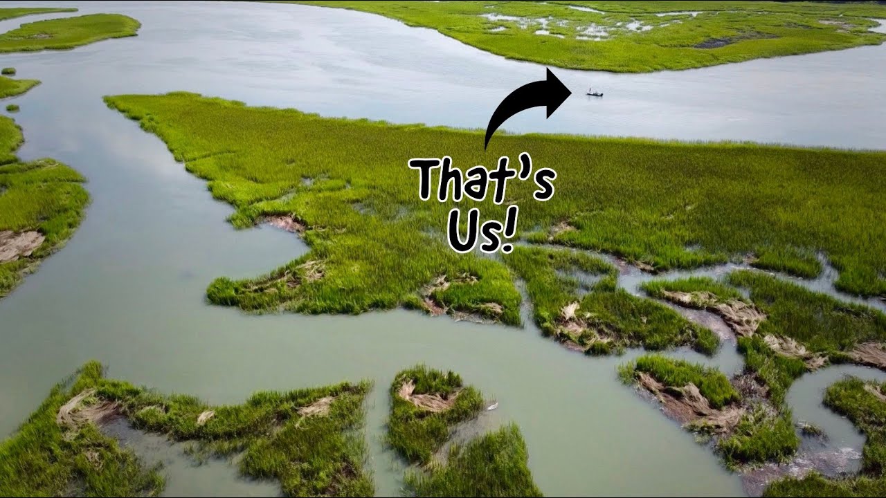 Fishing in South Carolina's Gorgeous Saltwater Creeks!