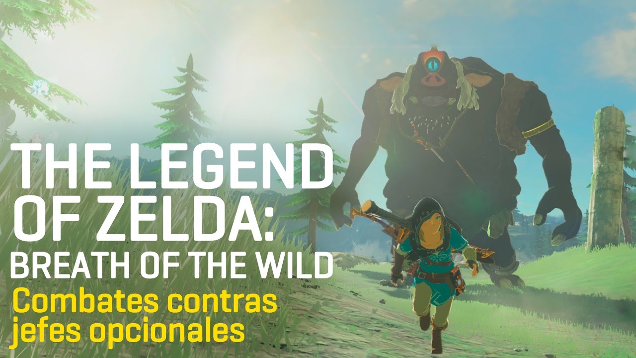 Legend of Breath of the Wild - Gameplay los jefes opcionales -