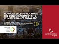 City climate finance at locs4africa with ccfla