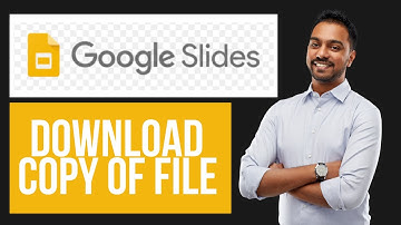 How to Download a Copy of File in Google Slides | Save Locally