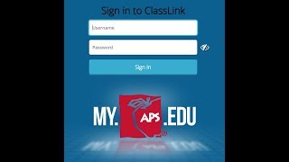 MY.APS.EDU student LOGIN tutorial