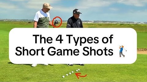 Gary Player’s 4 Main Short Game Shots