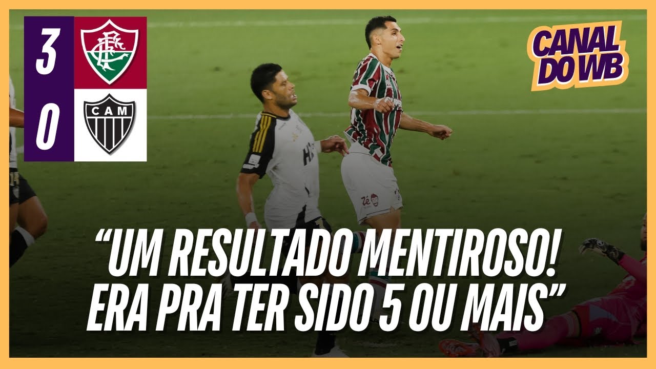 FLUMINENSE 3x0 ATLÉTICO-MG | ANÁLISE DO JOGO