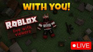 🔴PLAYING RANDOM ROBLOX GAMES WITH VIEWERS!🔴 FOLLOWERS/FRIENDS CAN JOIN!