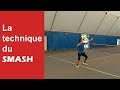 La technique du smash au tennis