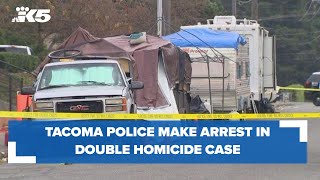 Tacoma police arrest double homicide suspect