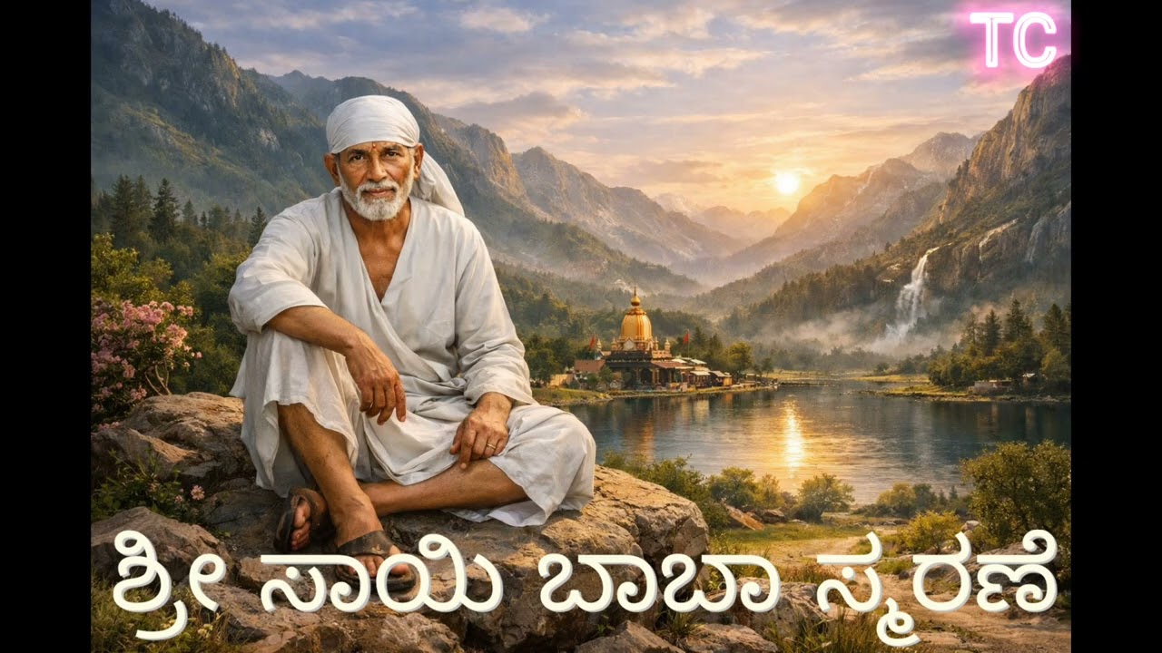 SRI SAIBABA KANNADA DEVOTIONAL SONG, SAIBABA BHAKTI GEETE, SHIRADI SAIBABA SONG. ಶ್ರೀ ಸಾಯಿ ಬಾಬಾ ಗೀತೆ