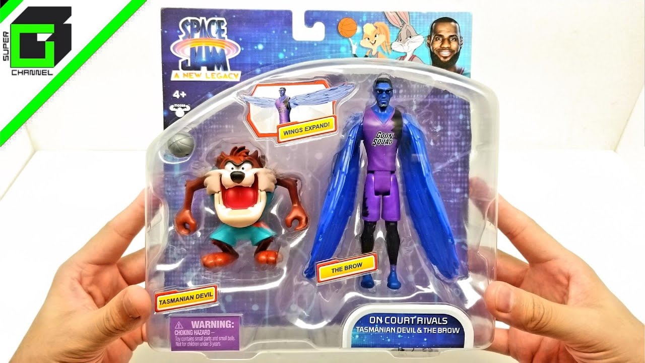 SPACE JAM A New Legacy TAZ and THE BROW (Moose Toys action figures