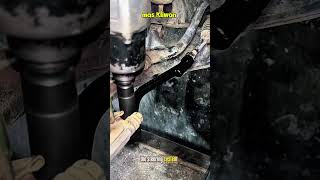 Quick and Precise Guide to Replacing a Car's Outer Tie Rod End#shorts #automotive #mechanic #repair