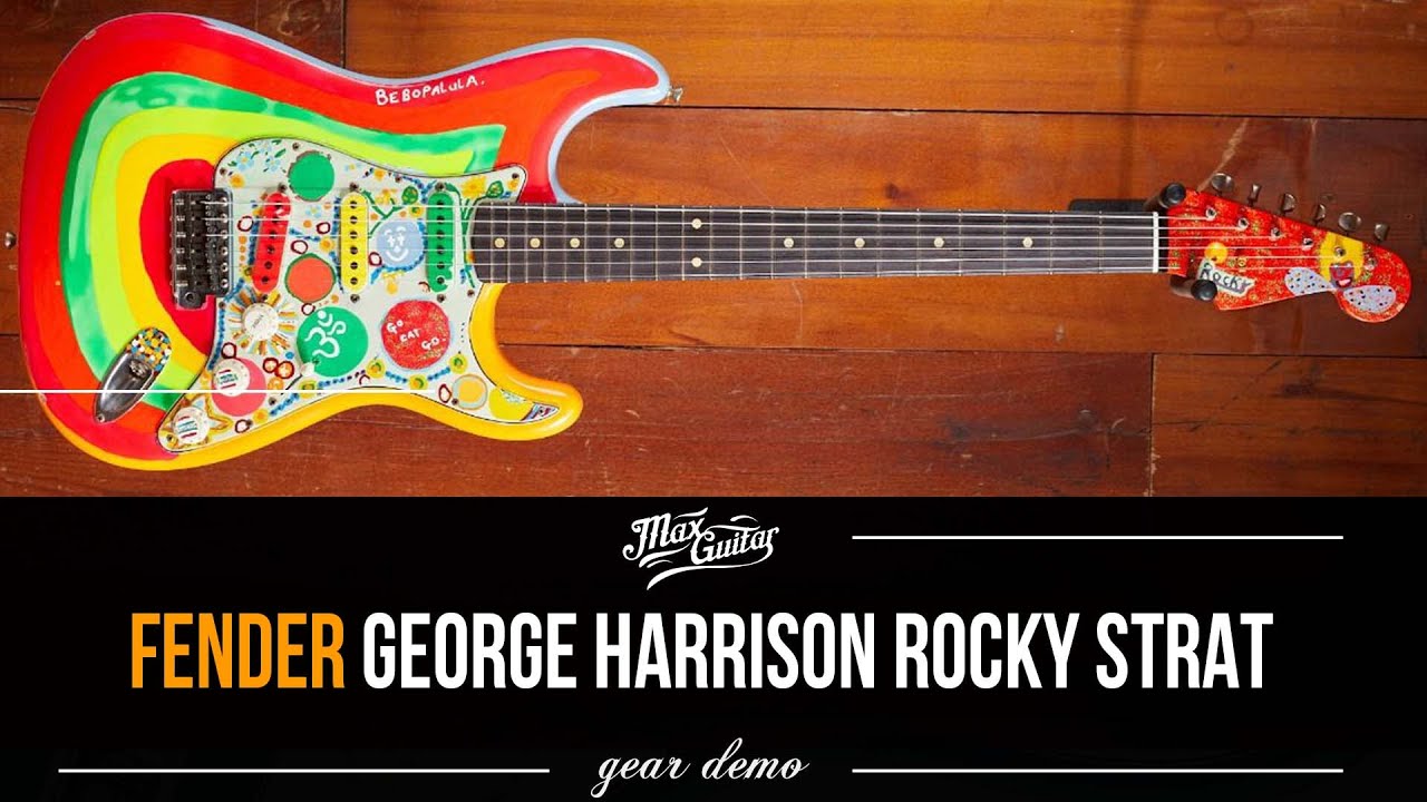 WE HAVE ONE! Fender CS George Harrison Rocky Strat