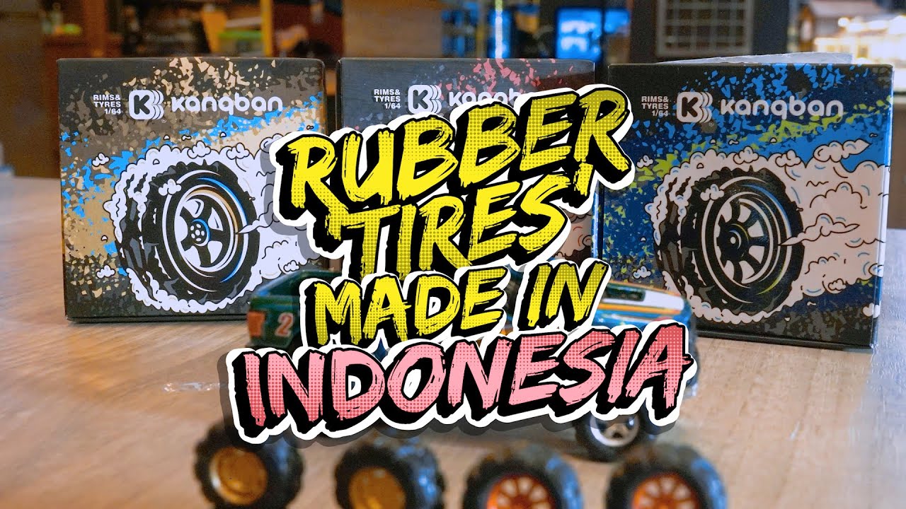 UNBOXING & REVIEW RUBBER TIRES MADE IN INDONESIA KANGBAN YouTube