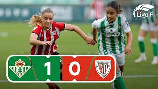 Resumen Real Betis Féminas vs Athletic Club | Jornada 7 | Liga F