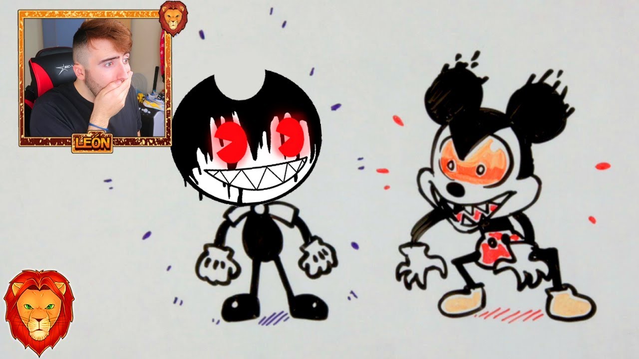 LA HISTORIA DE BENDY *MUCHO MIEDO* 😱😰 | VIDEOREACCION DRAW MY LIFE ...
