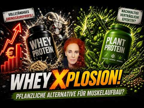 WheyXplosion! Plant-based alternative for building muscle? Dr. Martina Ollesch fact check