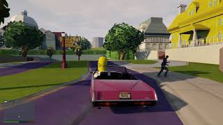 GTA 5 BUT ITS THE SIMPSONS HIT N RUN MAP?