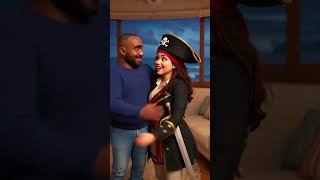 oh this is the female pirate this is first time #piratequeen
