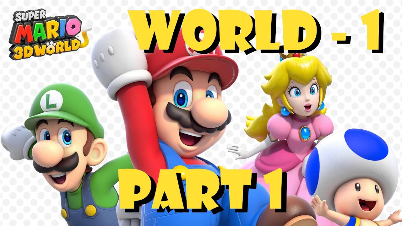 Let's Play: Super Mario 3D World - Parte 1 