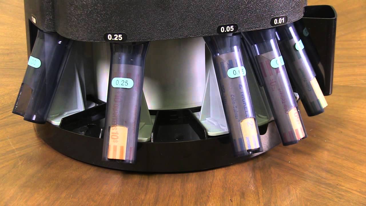 STEELMASTER® 200200C Coin Counter/ Sorter/ Wrapper YouTube