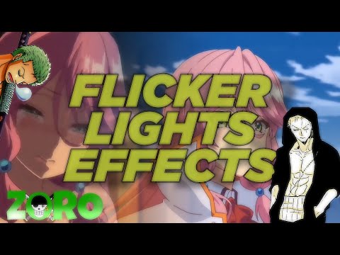 HOW FLICKER LIGHTS EFFECTS ON CAPCUT TUTORIAL
