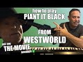 4k epic cover of paint it black from west world  one man band plays piano full orchestra and choir