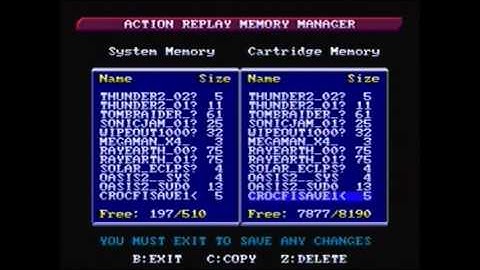 Action Replay PLUS Review (Sega Saturn)