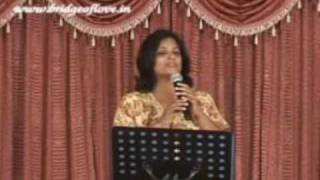 My redeemer is faithful and true sung by Persis John