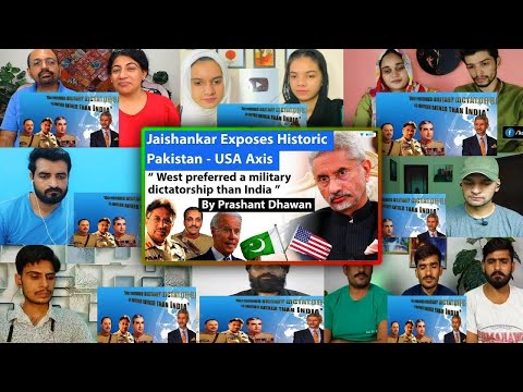 Jaishankar Exposes Historic Pakistan - USA Axis | West preferred military dictatorship as partner