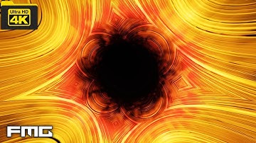 4K Video | abstract gold and red background #140 | No Copyright VJ Loop Video