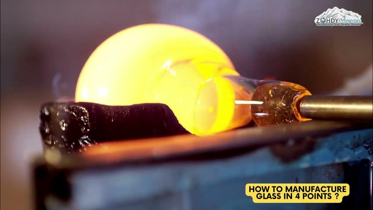 How to Manufacture Glass in 4 Points? ZME Zohdy Minerals Egypt YouTube