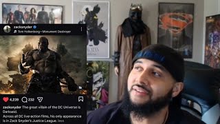 Zack Snyder Just Posted Darkseid...