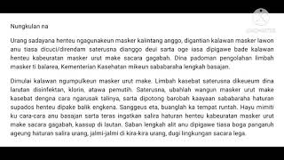 Artikel Bahasa Sunda