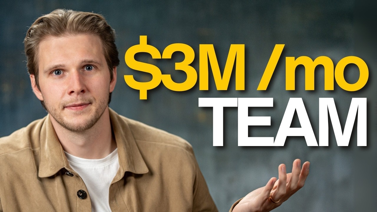 How I Built My $3M/Month Team (so my business runs without me)
