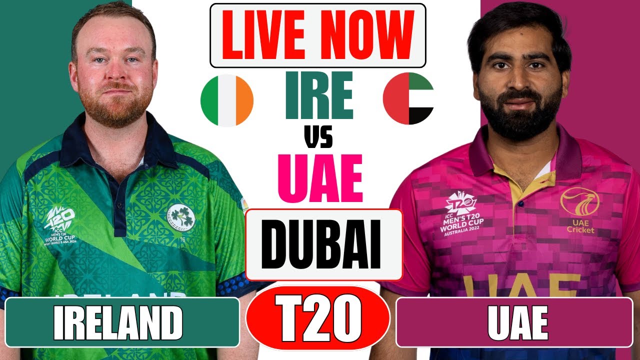 IRELAND vs UNITED ARAB EMIRATES LIVE | IRE vs UAE - CRICKEX INFO