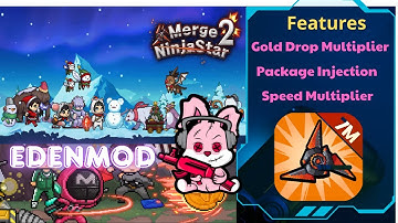 Merge Ninja Star 2 MenuMOD Gameplay