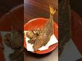 最後にアジの骨せんべいが食べたい！