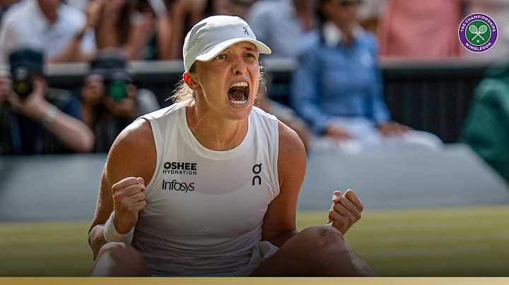 CZYSTE EMOCJE! | Iga Świątek | Zwycięska chwila i świętowanie | Wimbledon 2025