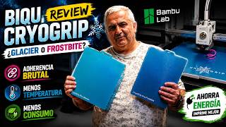 🏆 BIQU CryoGrip: Glacier or Frostbite ❄️ BRUTAL Adhesion and LOWER POWER CONSUMPTION on Bambu Lab