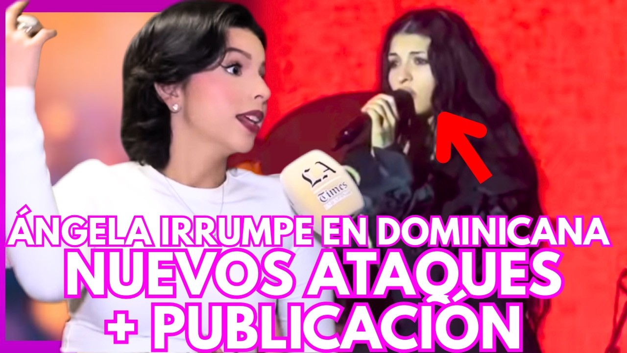 ¡ESCÁNDALO EN VIVO! ÁNGELA AGUILAR IRRUMPE A LOS GRITOS EN CONCIERTO DE CAZZU