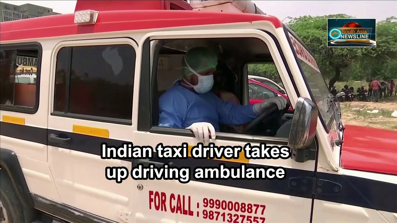 Indian taxi driver takes up driving ambulance – India News