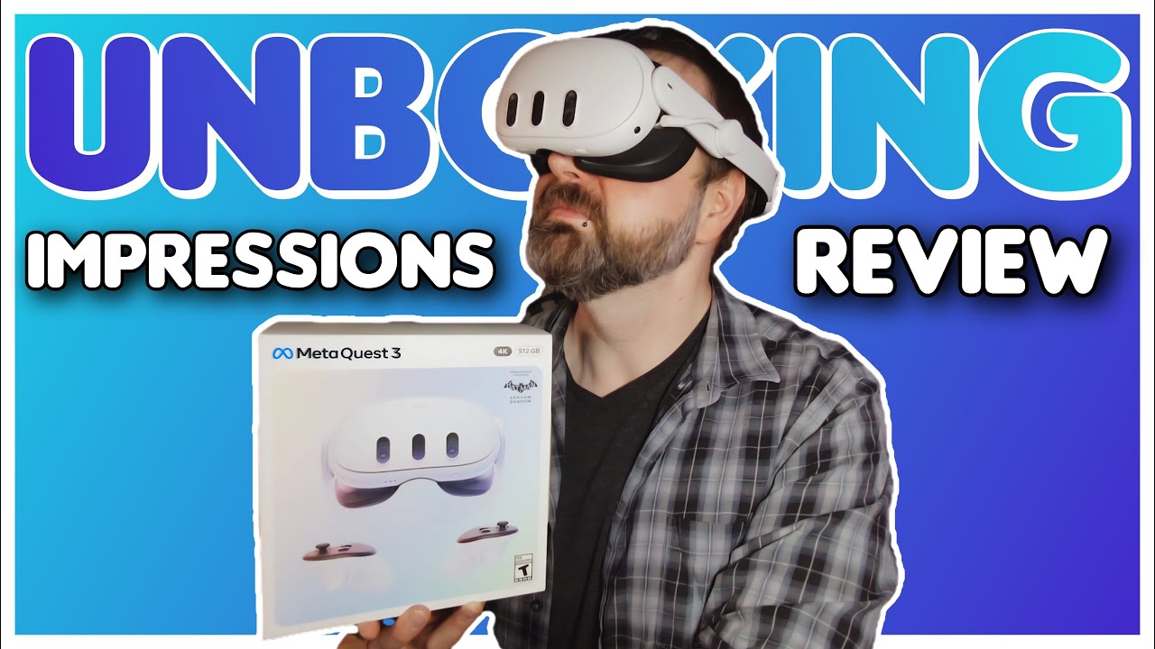 Meta Quest 3: Unboxing, First Impressions & Quick Review - YouTube